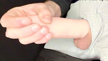 Robbystrokes shows foreskin extender with huge cumshot on teen 18+ cage play.