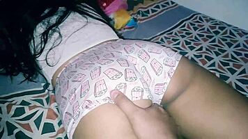 Nice ass stepsister gets sperm from stepbrother