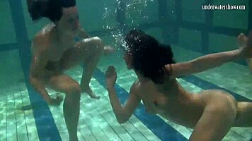 Ivetta, Katka, and Barbara Dive into Hot Underwater Action