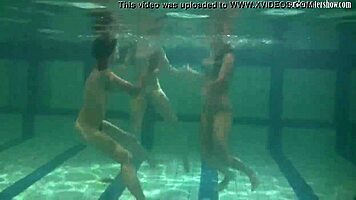 Ivetta, Katka, and Barbara Dive into Hot Underwater Action