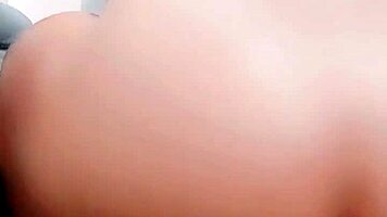 Teen 18+ Sits on Dildo After Watching Movie