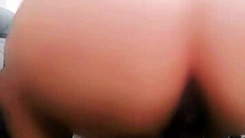 Teen 18+ Sits on Dildo After Watching Movie