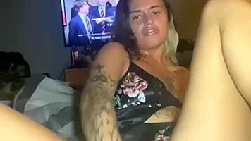 Scottish Goth Teen 18+ Goes Wild with Solo Masturbation, So Hot!