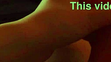 Slow-motion closeup of fucking cute 18+ pussy to orgasm in bed