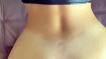 uhh, quick bang with hot teen 18+ in leather... pov style, soo good!