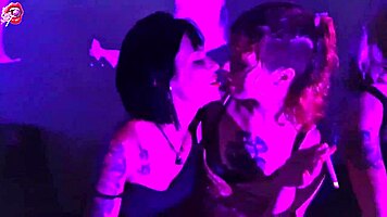 4 little 18+ sluts smoking and worshiping their feet stripping and kissing