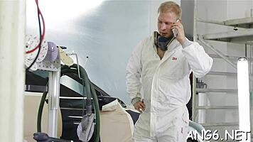 Zuzana enjoys extreme blowjob!