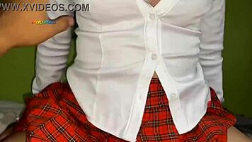 i got my college babe with big ass fucked by best friend in short skirt