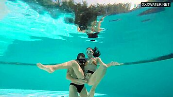 Watch Couple Film Underwater Fucking!