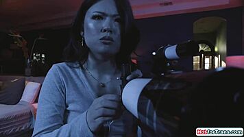 shooting trans star ember fiera gets so horny for wild action