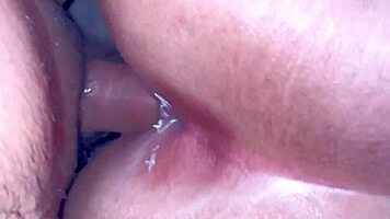 Mexican teen bent over in doggy style gets anal creampie at the gym despite her period