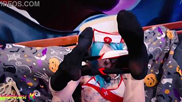 Teen Tests Limits with Huge Dildo in Wet Pussy