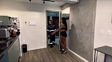 the plumber came and fucked me hard