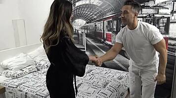 Spanish teen 18+ bella rico enjoys relaxing massage session