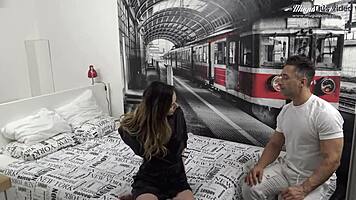 Spanish teen 18+ bella rico enjoys relaxing massage session