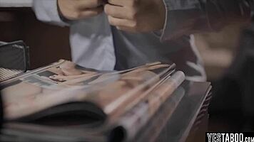 Petite Latina Takes Rough Doggy