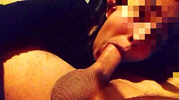 i paid my petite maid to deepthroat my cock