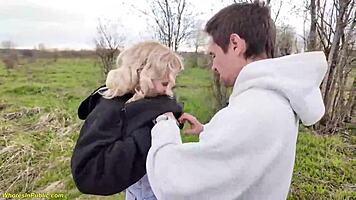 Ever tried wild public sex with a stunning beauty girlfriend?