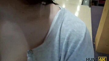 Lucky Fucker Sets Up Wild Public Pickup Fuck at Czech Bowling Alley