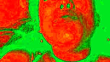 i show my horny face while my pussy gets licked by bluee