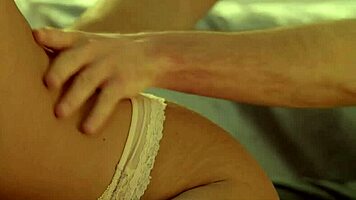 Selva Lapiedra craves pussy fuck after interracial massage