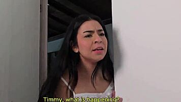 Stranger Tricks Naive April Into Fucking Her