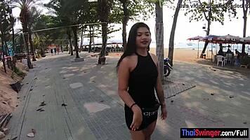 big ass thai teen makes porno with big dick tourist?