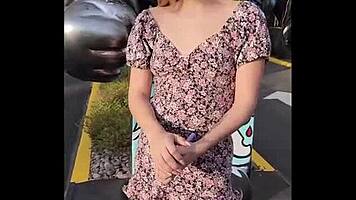 Hermosa Desconocida 18yo Alice Marin Poses for BDSM Photos