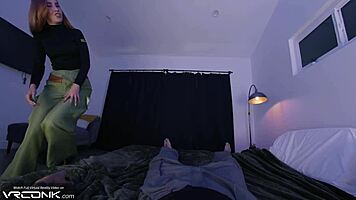 i watch redhead kim suck huge cock in kim possible cosplay