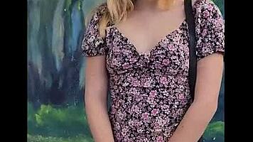 Hermosa Desconocida 18yo Alice Marin Poses for BDSM Photos