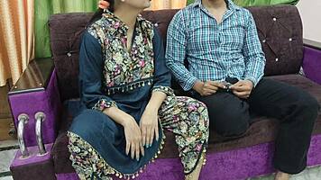 indian stepmom and stepson roleplay with punjabi audio.