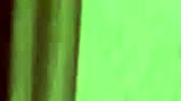 After the beach, intimate moment in the bathroom with Lunna Geek, feeling the warmth.