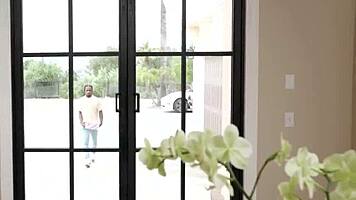 Is this petite teen surprised by that big black cock?