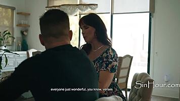 Pastor's Wife Dominates Submissive Virgin Man in Taboo Sex