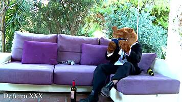 Hot Petite Latina Babe Fucks Pervert Teddy Bear