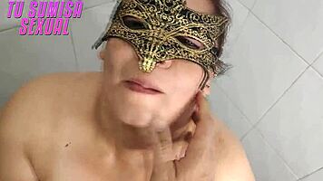 Submissive Stepdaughter Receives Slaps And Loves Deepthroat Gagging With Natural Tits