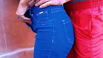 hot maid takes anal outdoors in backyard near espediento