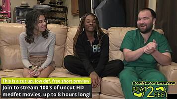 giggles feet get sandy at the beach on beat2feet - reup