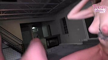 Breezy Bri creampied by mature Seth Brogan in taboo missionary