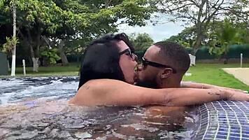kylei ellish in jacuzzi, interracial big black cock fucking?