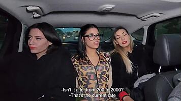 Uber Con Suerte Se Coje A Tres Minas Por El Culo El Viaje De Alguna Forma Se Cobra