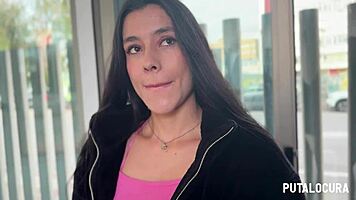 Wow! Torbe catches this Latina skinny redhead and fucks her big ass dirty!