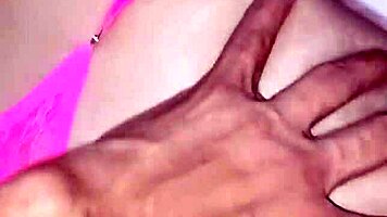 young lover fucks girlfriend in front of mirror at motel, records it for cuckold humiliation with anal and cumshot