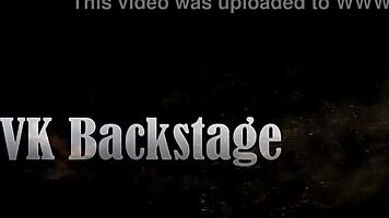 Beautiful pornstar Milana Milka takes monster cock in big ass for anal orgasm.