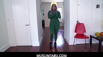 muslimtabu - chubby hijab girl eager for first time fun
