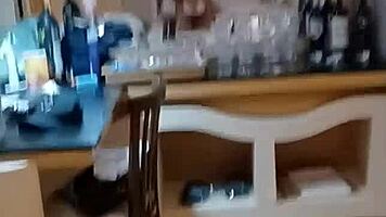 young lover fucks girlfriend in front of mirror at motel, records it for cuckold humiliation with anal and cumshot