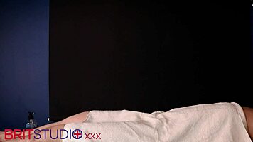 British nurse feels tender foreplay with patient in hospital