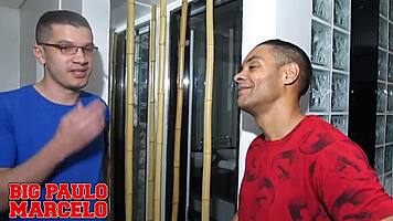 He says, That 21cm monster cock is my dream in the bathroom!