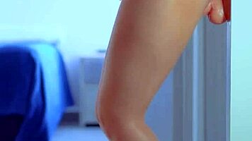 College Girls With A Sexy Dress And Sneakers Dildo Play