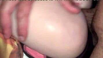 slim latina girl's perfect ass fucked pov anal first time